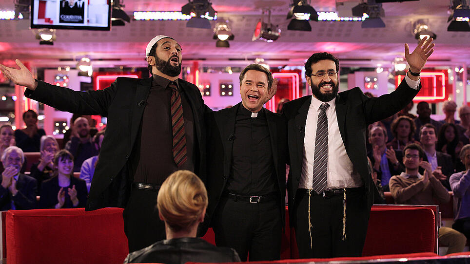 Rabbi, Priester und Imam