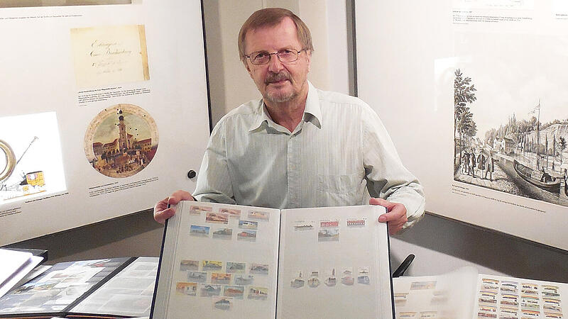 Sammler entdeckte Steyrtal-Lok auf Afrika-Briefmarke