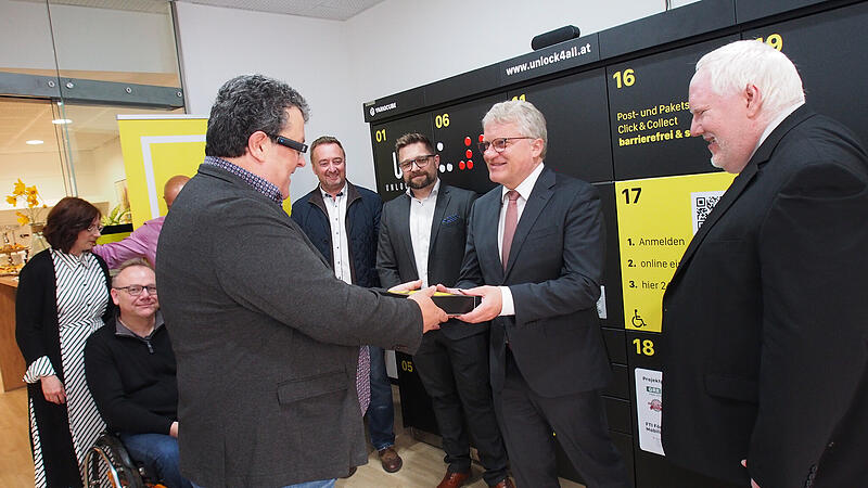 UnLock4All opens a barrier-free parcel station in Linz