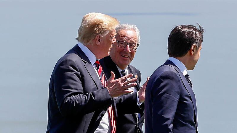Juncker traf Trump im Weißen Haus: "Europa sitzt nicht auf der Anklagebank"