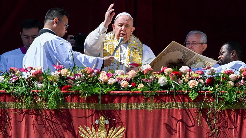 Papst Franziskus spendete Segen "Urbi et Orbi"
