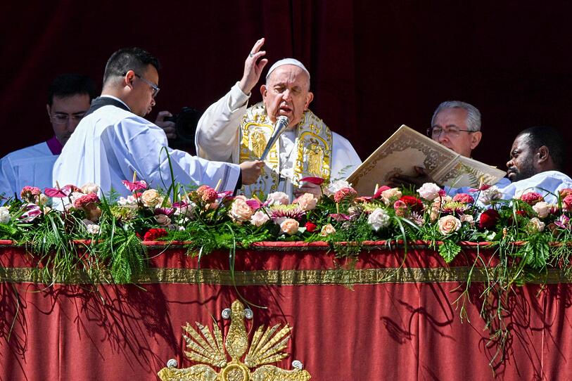 Papst Franziskus spendete Segen "Urbi et Orbi"