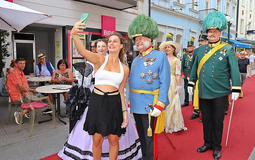 Bad Ischl: Selfies und Gottesdienst zum Abschluss der Kaisertage
