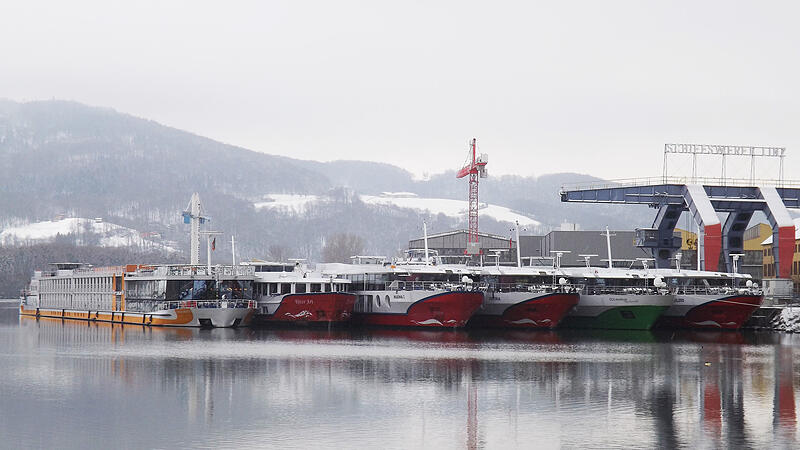 Vielen Donau-Anrainern stinken die Abgase der Kreuzfahrtschiffe gewaltig