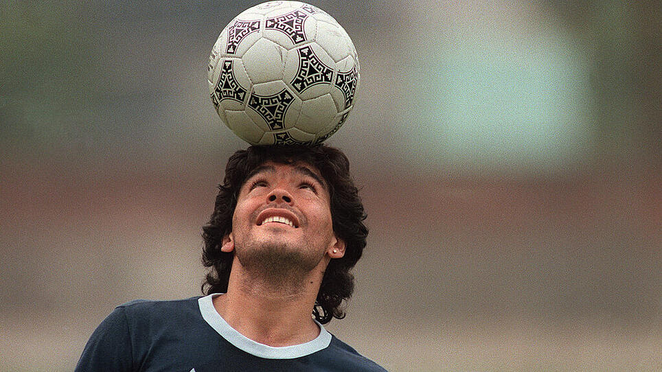 Diego Maradona - ein Leben in Bildern