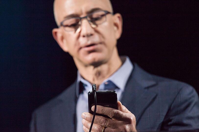 Platz 1: Auch nach seiner Scheidung besitzt Amazon-Chef Jeff Bezos noch ein geschätztes Vermögen von 182 Milliarden US-Dollar