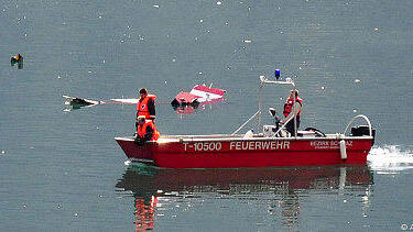 Hubschrauber stürzte in Tiroler Achensee