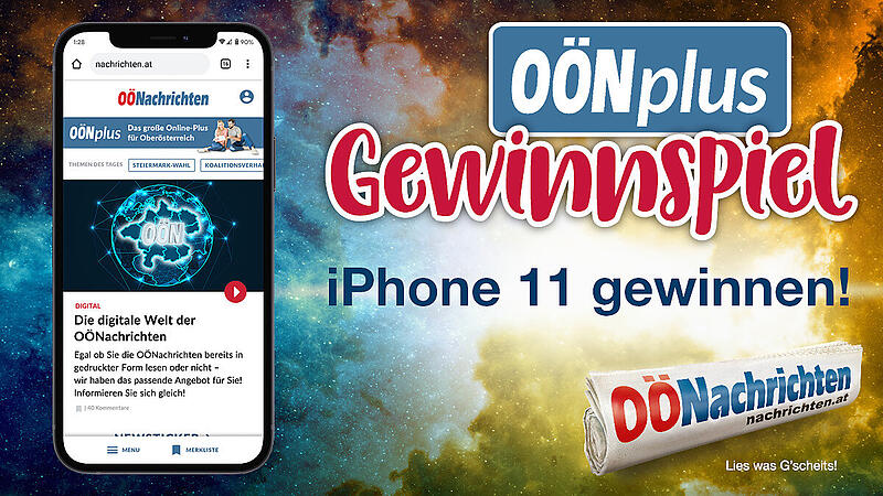 OÖNplus-Gewinnspiel: iPhone 11 gewinnen!