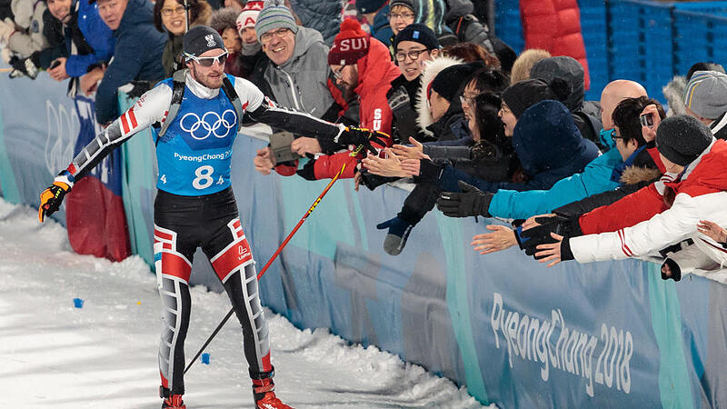 Dominik Landertinger rettete Österreichs Biathlon-Ehre
