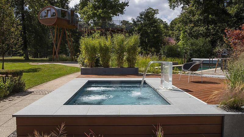 Der Mini-Pool für kleine Gärten und Terrassen