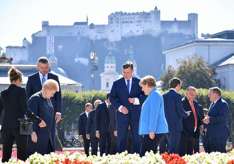Zweiter Tag beim EU-Gipfel in Salzburg