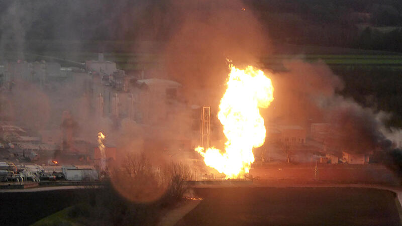 Explosion in Gasstation im Marchfeld