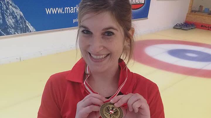 Bronze für das "Mixed Double" der Steyrer Curler