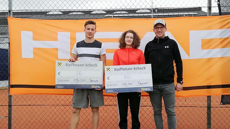 Tennis: Brunner und Slaby siegten in Taiskirchen