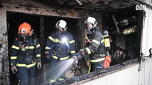 Brand im Linzer Kremplhochhaus: Fünf Verletzte