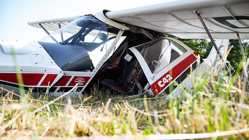 Leichtflugzeug in Waldneukirchen abgestürzt
