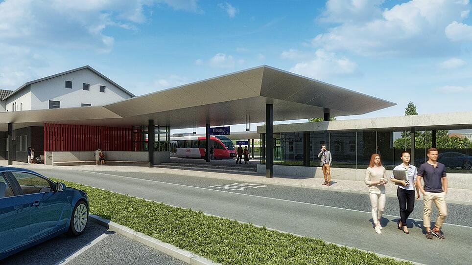 31 Millionen Euro für modernen Bahnhof Braunau