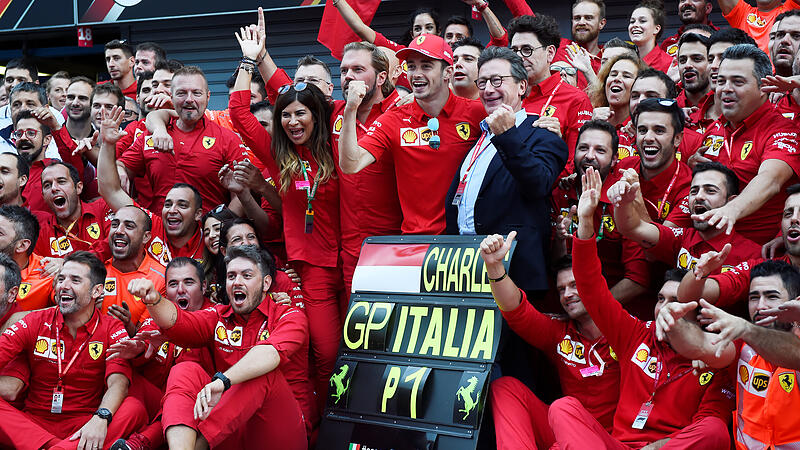 "Grazie Leclerc" &ndash; Monegasse schenkte Ferrari und den Tifosi Sieg in Monza