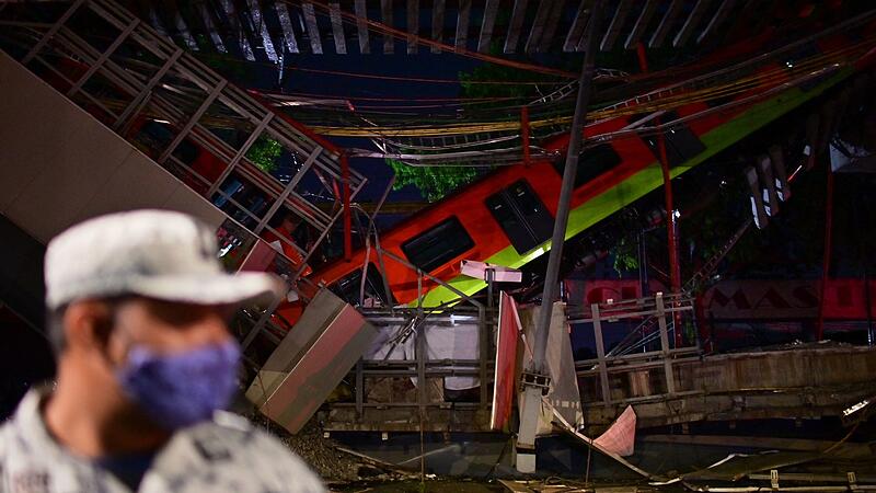 U-Bahn-Unglück in Mexiko