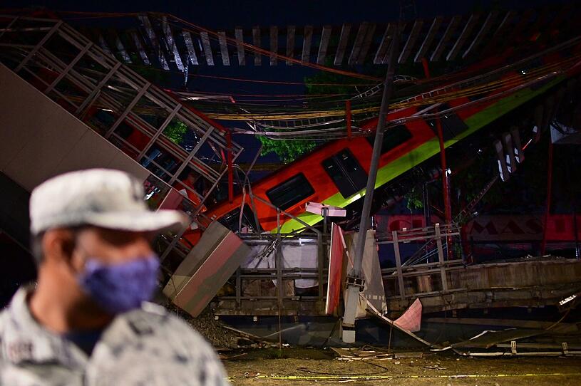 U-Bahn-Unglück in Mexiko