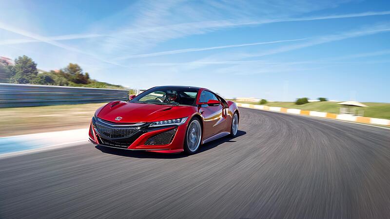 Hondas neuer Hybrid-Sportler: Vier Motoren für ein Halleluja