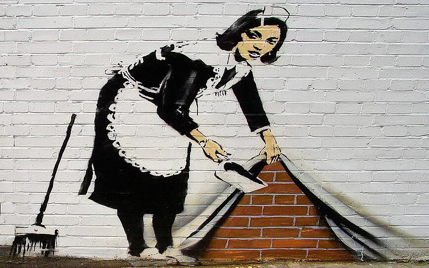 Die besten Werke von "Banksy"