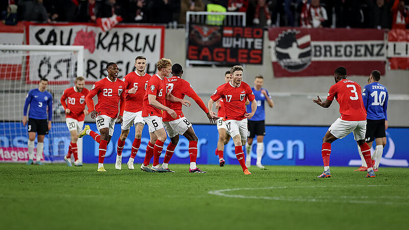 Austria beat Estonia 2-1 in European Championship qualifiers in Linz