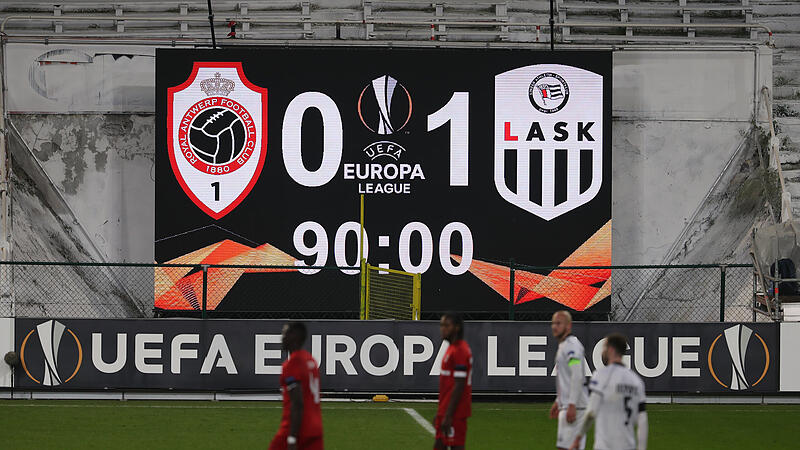 LASK siegt in Antwerpen: Impressionen vom Match