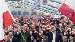 1.-Mai-Kundgebung der FPÖ am Urfahraner Jahrmarkt