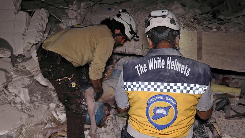 Israelische Armee rettete Hunderte syrische Weißhelme aus höchster Not