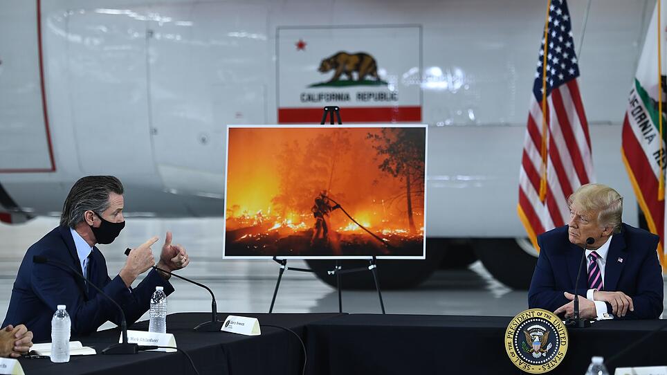 Trump Waldbrände Kalifornien