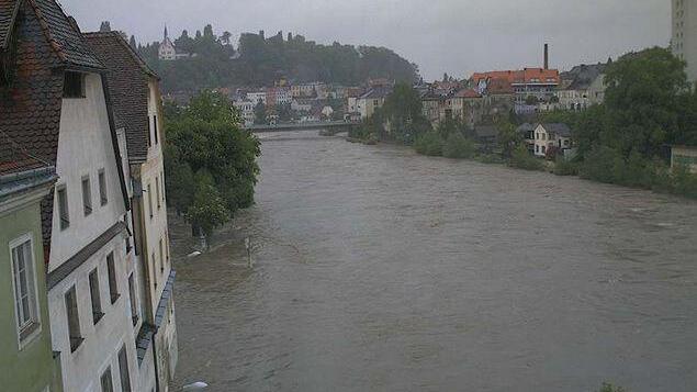 Überflutung Steyr