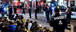 Polizei-Großeinsatz in der Halloween-Nacht in Linz