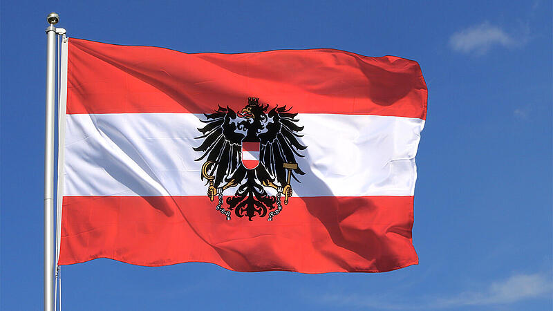Österreich Fahne