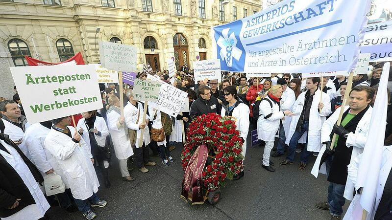"Vorsorge-Demo" der Wiener Spitalsärzte