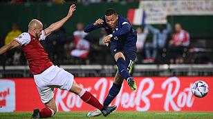 1:1 &ndash; Mbappes Geniestreich verhinderte Österreichs Sieg gegen den Weltmeister
