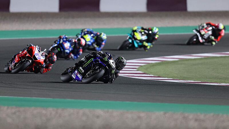 Vinales gewann den MotoGP-Auftakt in Katar vor zwei Ducatis