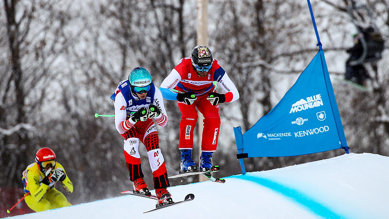 Jonny Rohrweck fuhr sich für Skicross-WM warm