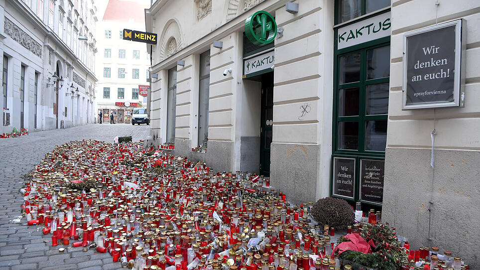 Stadt Wien räumt Kerzen für Terroropfer weg