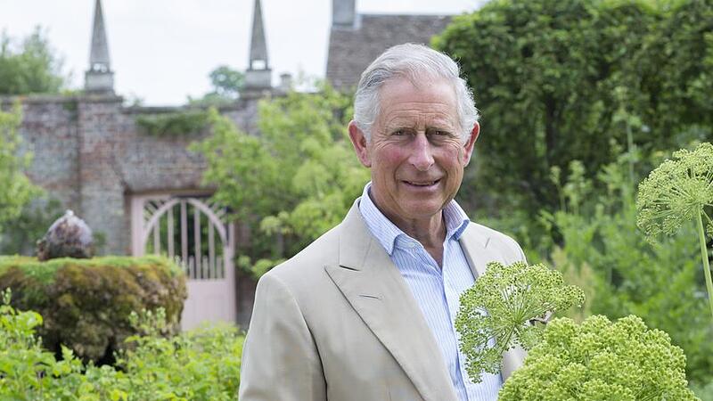 Prinz Charles auf Highgrove