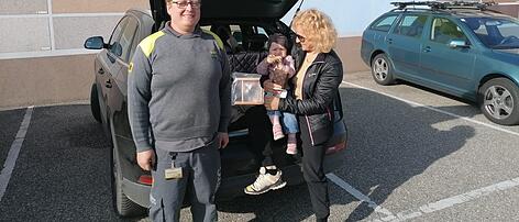 Pannenhelfer befreiten Kleinkind aus Auto
