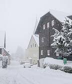 Heftige Schneefälle in der Steiermark: 3400 Haushalte ohne Strom