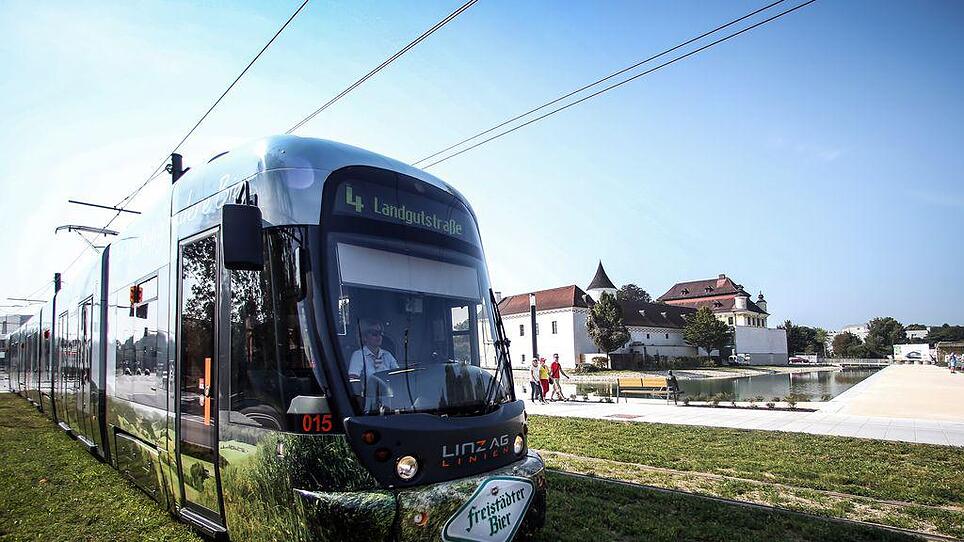 Mit der Straßenbahn bis Traun und ab 2023 voraussichtlich bis Ansfelden