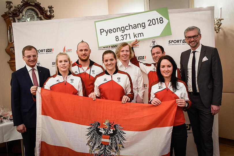 Oberösterreichs Olympia-Teilnehmer verabschiedet