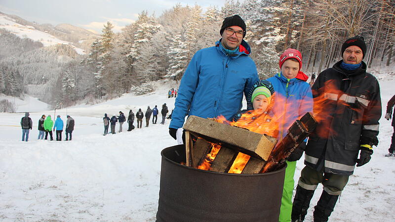 Die Fans der Jänner-Rallye: Anfeuern, frieren und lachen