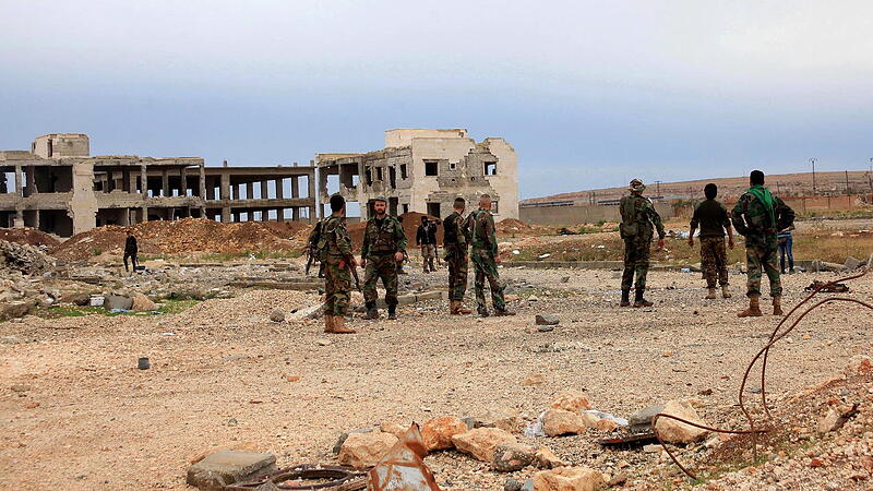 Syria conflict near the town of Al-Jbaileh