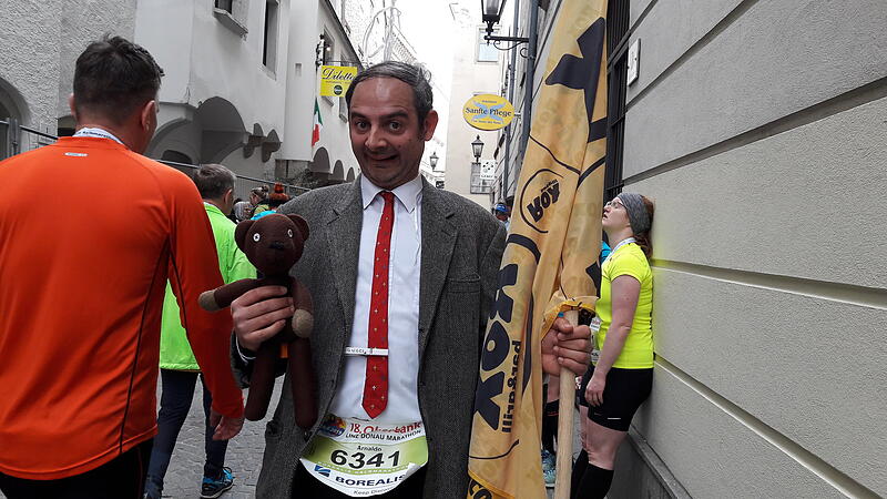 "Mister Bean" lief den Halbmarathon