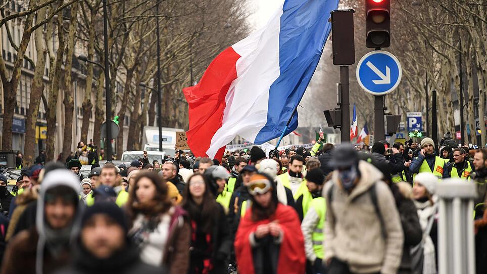 Frankreich Gelbwesten Proteste