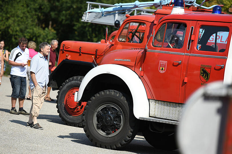 Feuerwehr-Oldtimer in Schwanenstadt