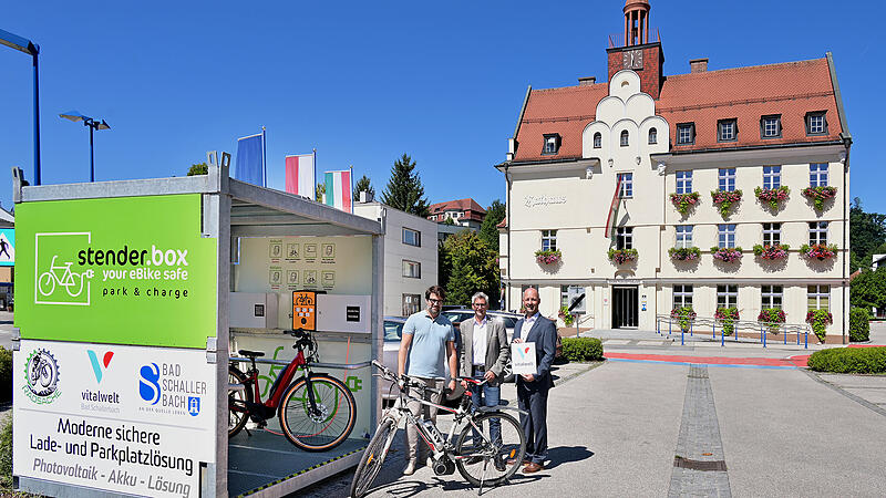 Neue Ladestation für Elektro-Fahrräder
